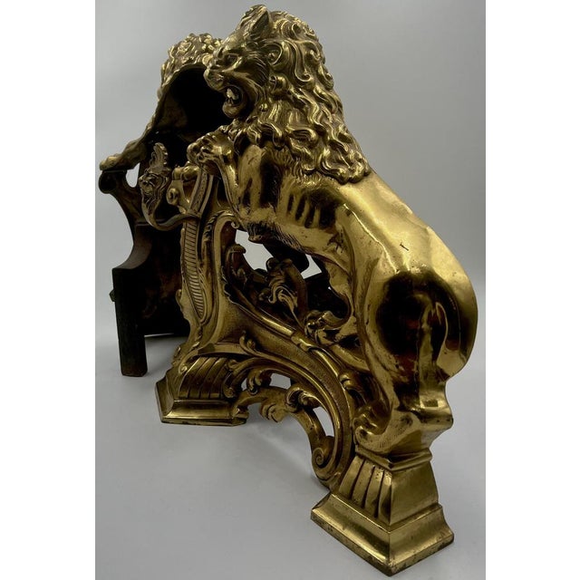 Chimney Pots in Gilded Bronze, Florence, 1890s, Set of 2 For Sale - Image 16 of 17