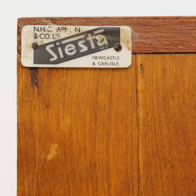 1960s Mid Century Teak Revolving Corner Bar by Siesta For Sale - Image 12 of 12