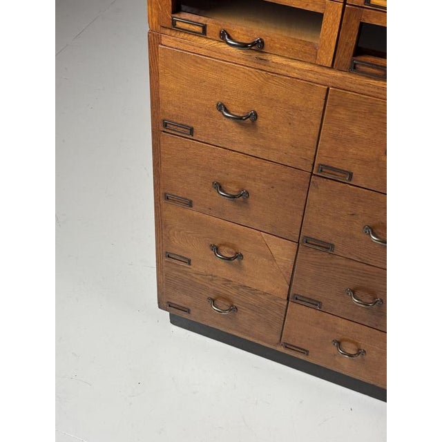 Vintage Haberdashery Cabinet in Wood For Sale - Image 9 of 18