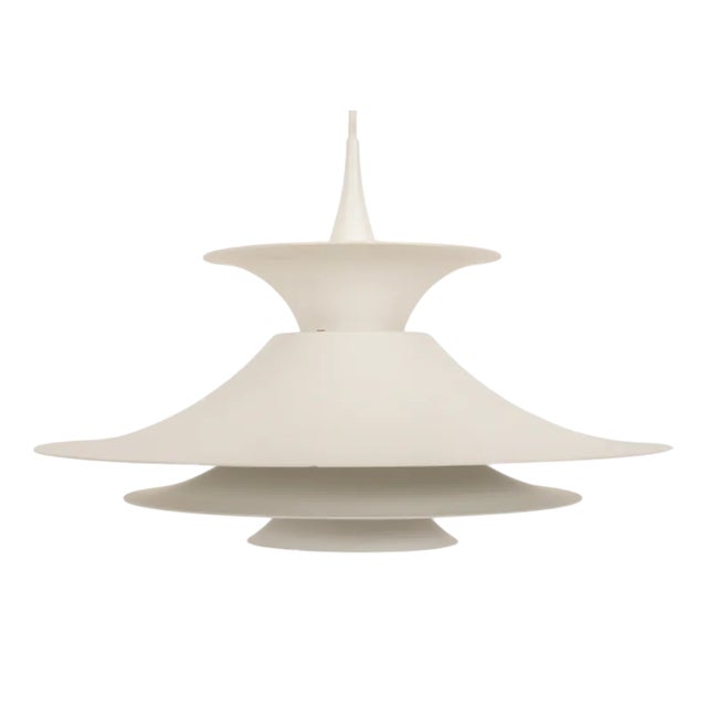 Vintage Pendant Lamp Radius by Erik Balslev for Fog & Mørup For Sale