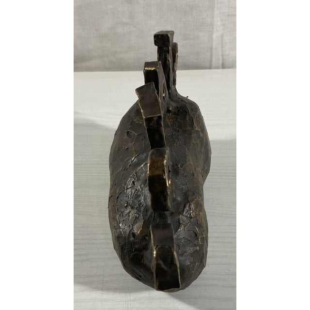 1990s Vice Presidential Potato Bronze Sculpture Herbert Simon, 1995, Political Satire For Sale - Image 5 of 6