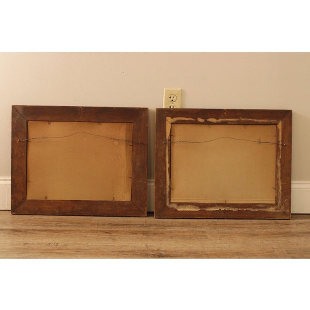 Antique English Fox Hunting Etchings, Custom Framed - A Pair For Sale - Image 10 of 12
