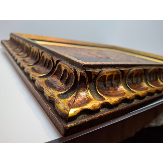 Wood Vintage Mid-Century Hammered Copper Western Wall (Kotel HaMa'aravi) Plaque Jerusalem Judaica, Framed Wall Art, 1950s Israel For Sale - Image 7 of 15