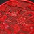 1980s Carved Cinnabar Lacquer Plate — Dragon & Cloud Motif, Hand-Carved Relief For Sale - Image 5 of 9
