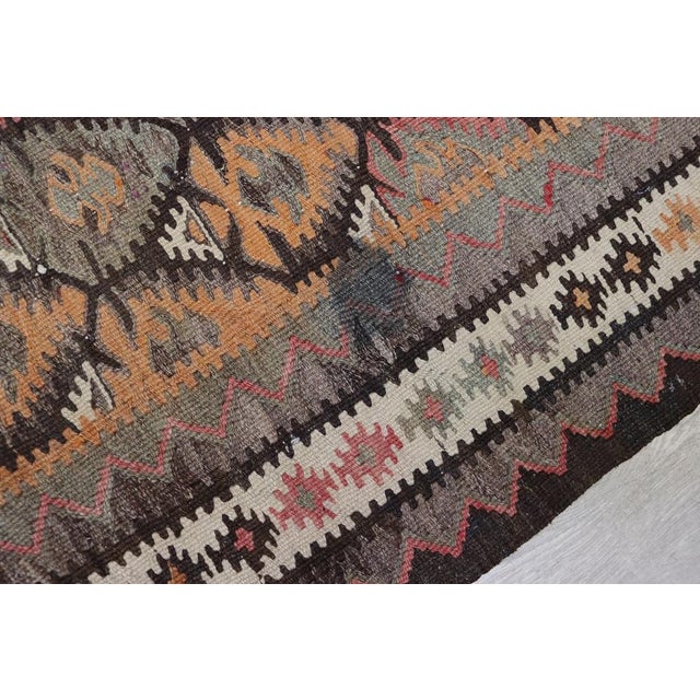 Caucasian Kilim Rug, 1920s For Sale - Image 14 of 15