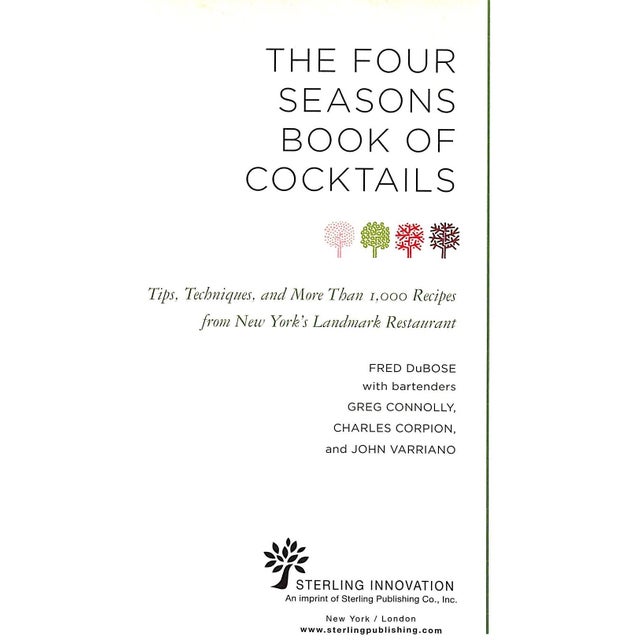 Tips, Techniques and More Than 1,000 Recipes for New York's Landmark Restaurant DUBOSE, Fred [256] pp. Sterling Innovation...