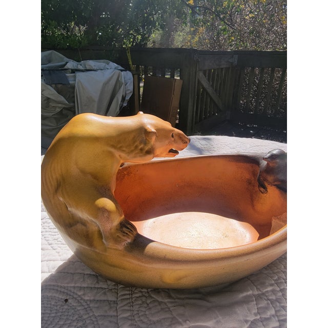 P. Ipsen Enke started his noted pottery line in Denmark in 1909. . it was in operation until 1951. His creations featured...