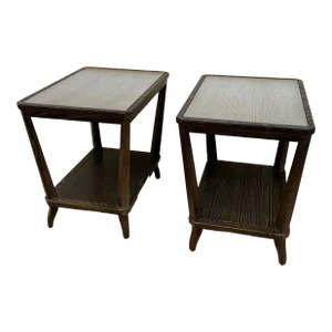 Pair of Rye Rectangular Side Tables by Hickory Chair