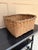 Late 19th Century Antique American Splint Oak Square Basket, Late 19th Century For Sale - Image 5 of 12