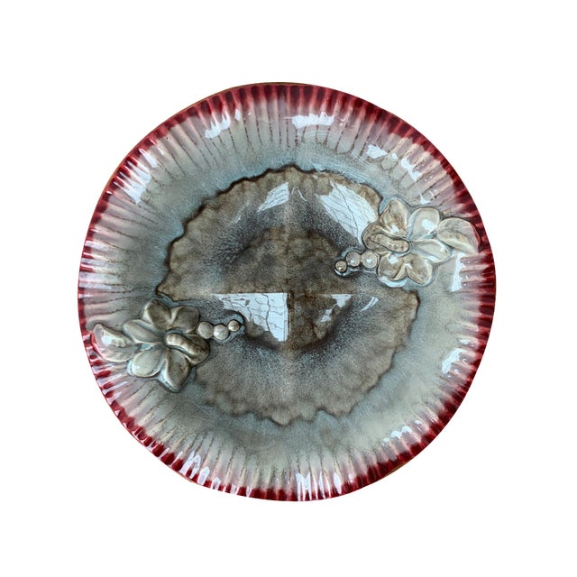 Large Mid-Century Eastern German GDR Pottery Bowl from Strehla Keramik, 1960s For Sale