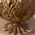 Vintage pineapple toleware with green palm top. Made in Italy clasp is visible. Some minor wear on green palm. Sold as a...