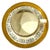 Mid 20th Century 22 Carat Crest-O-Gold Cup Sand Saucers by Sabin - 6 Sets - 12 Pieces For Sale - Image 6 of 13