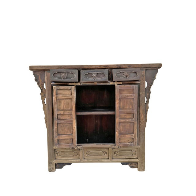 17th Century Elm Cabinet For Sale - Image 4 of 14