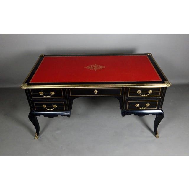 Louis XIV Office Desk, 1950s For Sale - Image 12 of 14