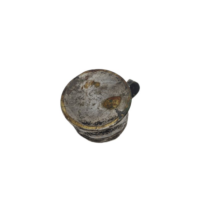 Metal Antique Art Nouveau Tea Basket, 1900s For Sale - Image 7 of 18
