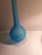 1960s 1960s Carlo Moretti for Rosenthal-Netter Murano 10" Sky Blue Frosted Satin Glass Vase For Sale - Image 5 of 5
