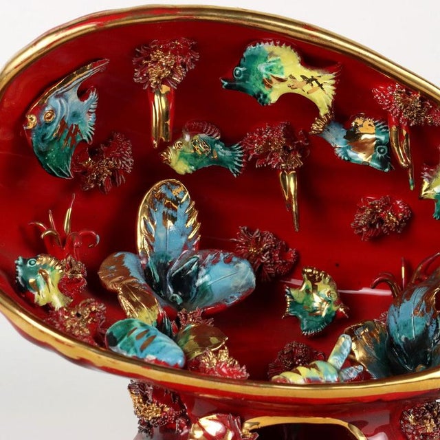 Ceramic Sculptures from Vallauris, Set of 2 For Sale - Image 3 of 16