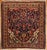 1930s Persian Kashan Mat in good overall condition Details rug no. 30692 size 1' 9" x 1' 10" (53 x 56 cm)