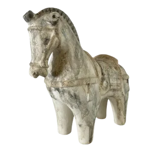 Tang Style Pottery Horse Sculpture