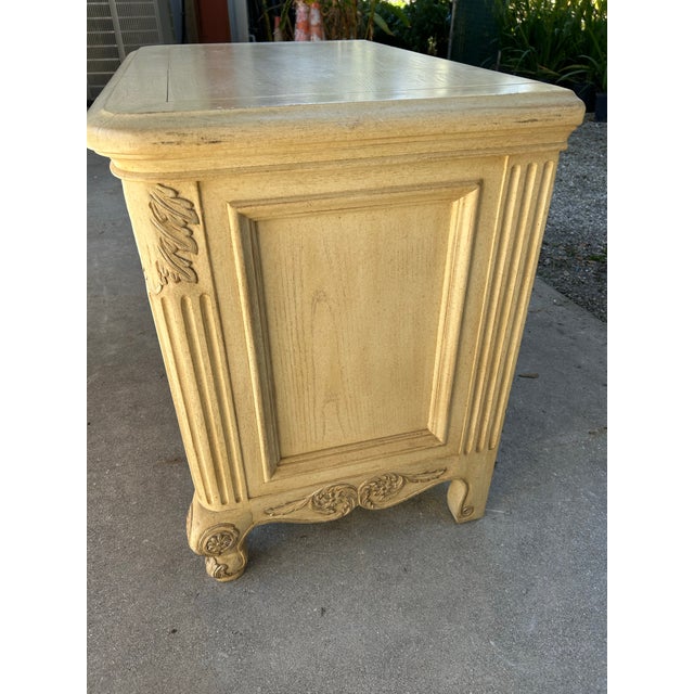Shabby Chic Marge Carson French Style Nightstand. For Sale - Image 3 of 7