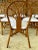 Set of 6 Restored Coastal Rattan Dining Chairs in White Sunbrella For Sale - Image 10 of 11