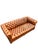 Vintage Tufted Chesterfield Leather Sofa Seating in English Traditional Style For Sale - Image 12 of 12