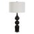 Kenneth Ludwig Chicago Caviar Black Table Lamp For Sale - Image 4 of 7