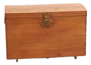 Vintage Wooden Trunk
