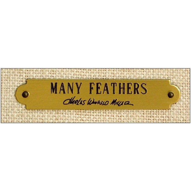 Late 20th Century Many Feathers, Charles Miller For Sale - Image 4 of 5