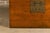 19th Century Oak Blanket Chest with Brass Hardware and Lateral Handles For Sale - Image 9 of 12