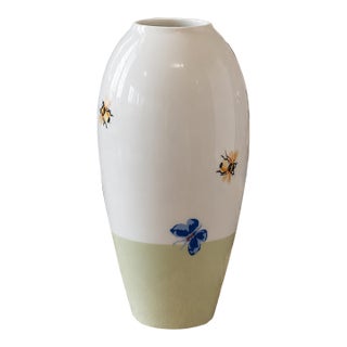 Vintage MCM Tiffany & Co Tiffney Summer Vase Made in Japan For Sale