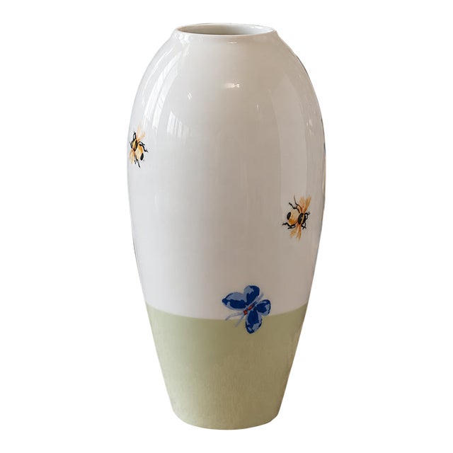 Vintage MCM Tiffany & Co Tiffney Summer Vase Made in Japan For Sale