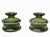 Vintage Danish Modern Dansk Glass Candle Holders - a Pair For Sale - Image 12 of 12
