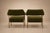 Brazilian Modern Pair of Armchairs in Aged Brass & Olive Green Mohair by Joaquim Tenreiro, 1950s For Sale - Image 12 of 17