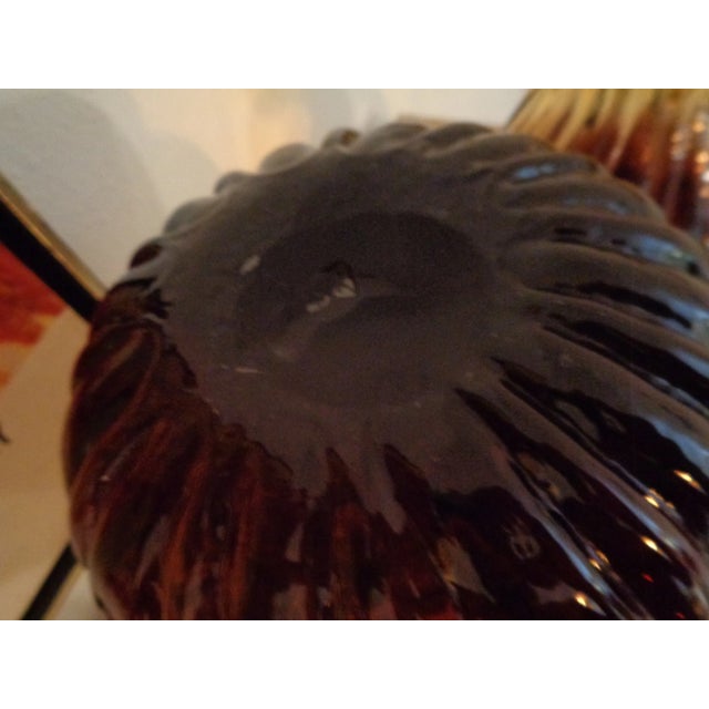 Pair of Mid-Century Glass Vases For Sale In Tampa - Image 6 of 6