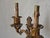 Antique Victorian Rococo Revival French Bronze Harpist Candelabra Table Lamp, 1870s For Sale - Image 14 of 18