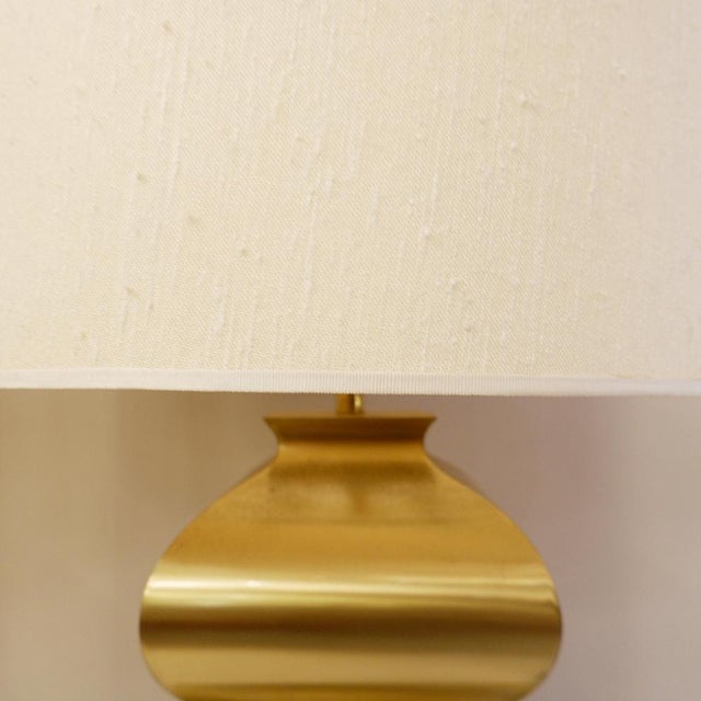 Brass Table Lamps, 1970s, Set of 2 For Sale - Image 3 of 13