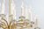 1950s 24-Light Crystal & Brushed Brass Chandelier in Manner of Sciolari For Sale - Image 14 of 14