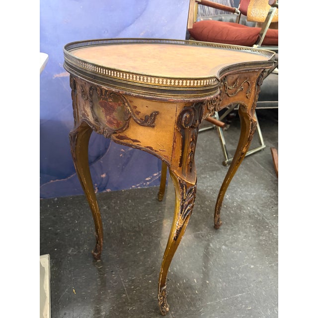 1930s Louis XV Style Table/Vanity For Sale In Chicago - Image 6 of 8