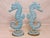 Figurative Pair of Vintage English Cast Iron Seahorses For Sale - Image 3 of 17