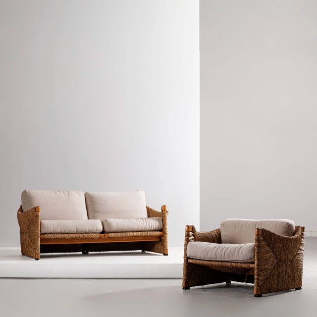 Papiro Living Room Set by Mario Bellini for Cassina, 1970s, Set of 3 For Sale - Image 13 of 16