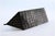 Silver Triangular Silver Toothpick Holder with Geometric Figures and Opening in the Lid For Sale - Image 8 of 10
