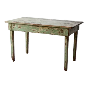 Antique American Painted Primitive Table