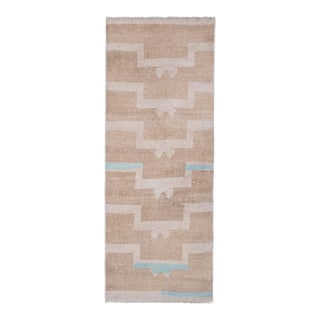 Vintage Wool Turkish Tulu Rug 2'2" X 5'5" For Sale