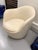 DWR Leather Lína Swivel Chair For Sale - Image 9 of 10