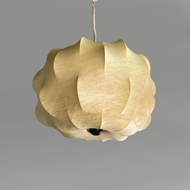Italian Modern Cocoon Chandelier Nuvola by Tobia Scarpa for Flos, 1970s For Sale - Image 3 of 14