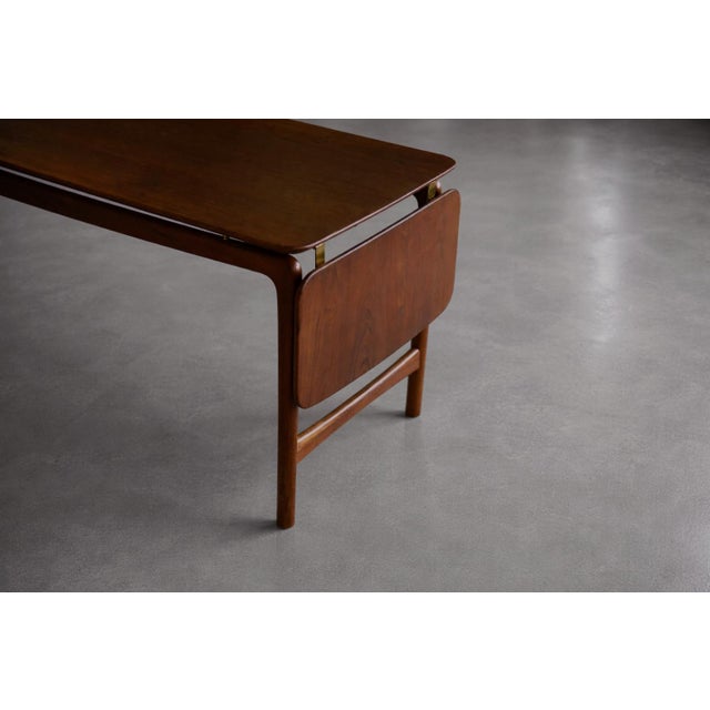 Mid-Century Danish Modern Model FD 15/54 Coffee Table in Teak by Hvidt & Mølgaard-Nielsen for France & Daverkosen, 1950s For Sale - Image 11 of 16