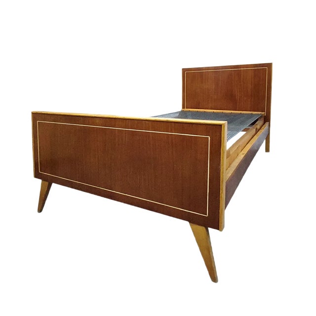 Single wooden bed for sale 2025