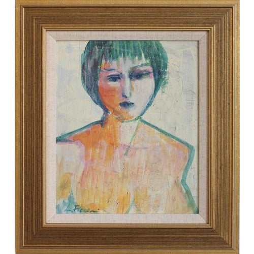Piccini, Hidden Portraits XII, 1980s-1990s, Acrylic on Board For Sale - Image 12 of 12