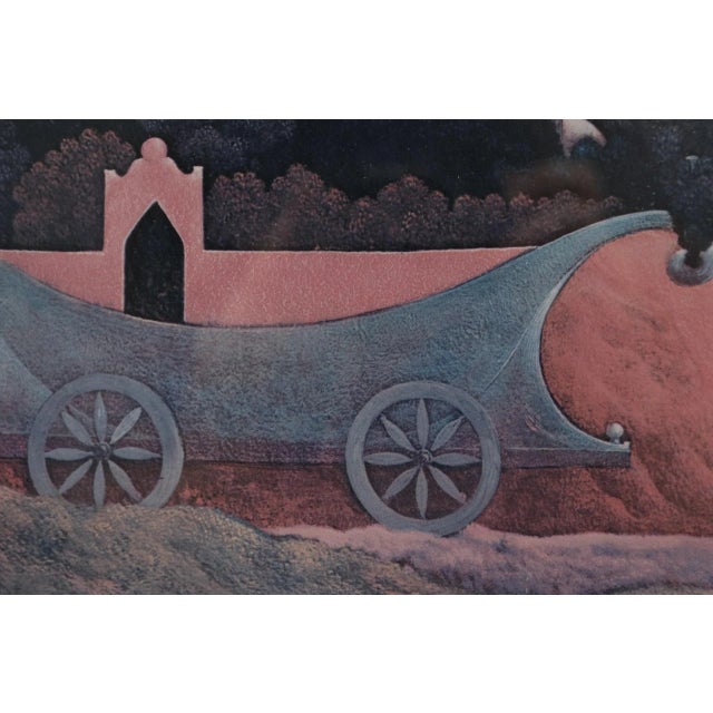 1970s 1977 Georges Braem Framed Exhibition Poster For Sale - Image 5 of 10